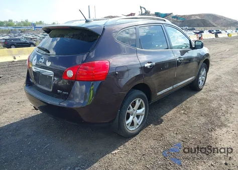 2011 Nissan Rogue Sv из США, поврежденный, VIN JN8AS5MV3BW299702